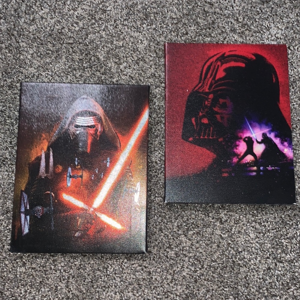 STAR WARS canvas 2x